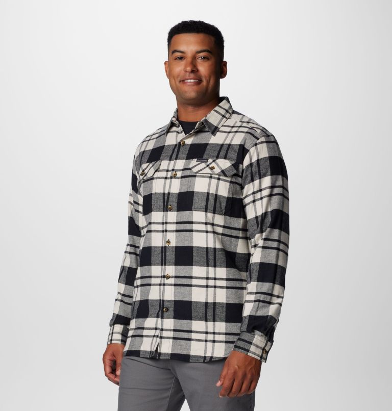 Black Men Columbia Flare Gun™ Stretch Flannel Shirts | 78991395