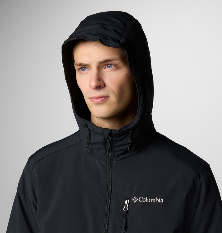 Black Men Columbia Gate Racer™ II Softshell Jackets | 78657559