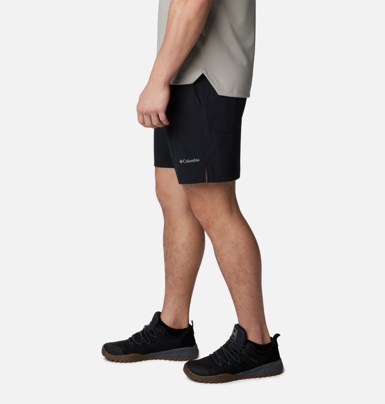 Black Men Columbia Hike™ Colour Block Hiking Shorts | 31561647