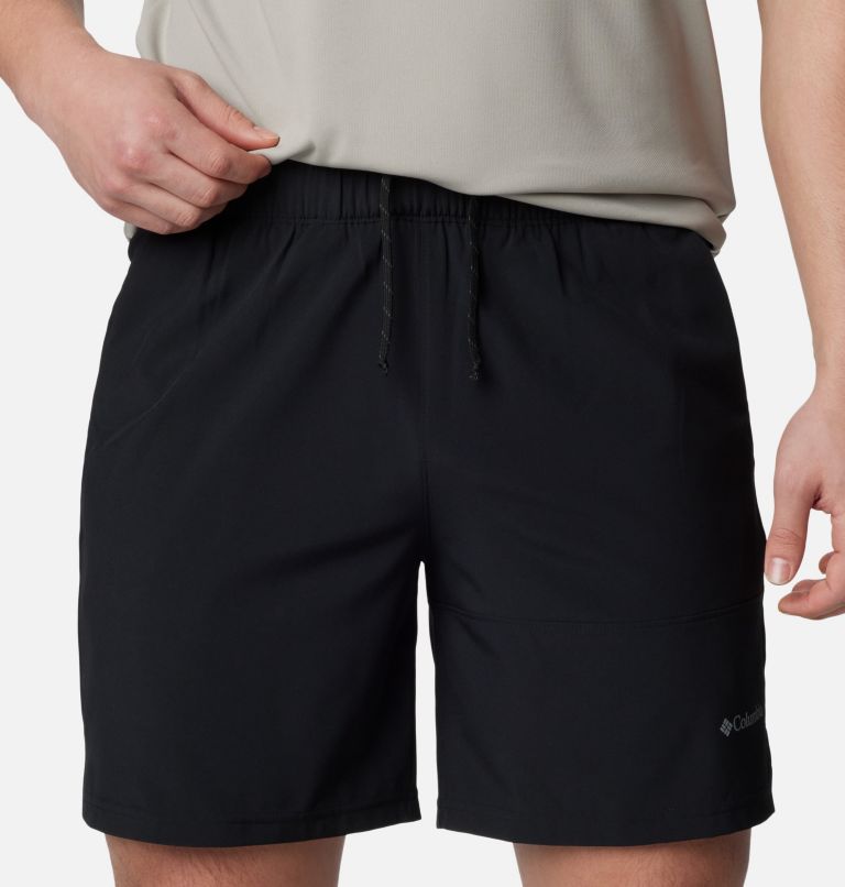 Black Men Columbia Hike™ Colour Block Hiking Shorts | 31561647