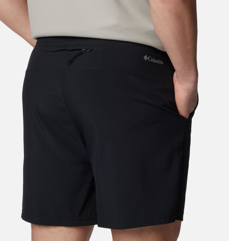 Black Men Columbia Hike™ Colour Block Hiking Shorts | 31561647