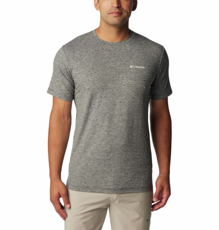 Black Men Columbia Kwick Hike™ Technical Graphic T Shirts | 17996861