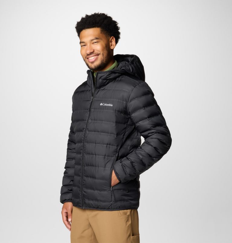 Black Men Columbia Lake 22™ II Hooded Puffer Jacket | 88157438