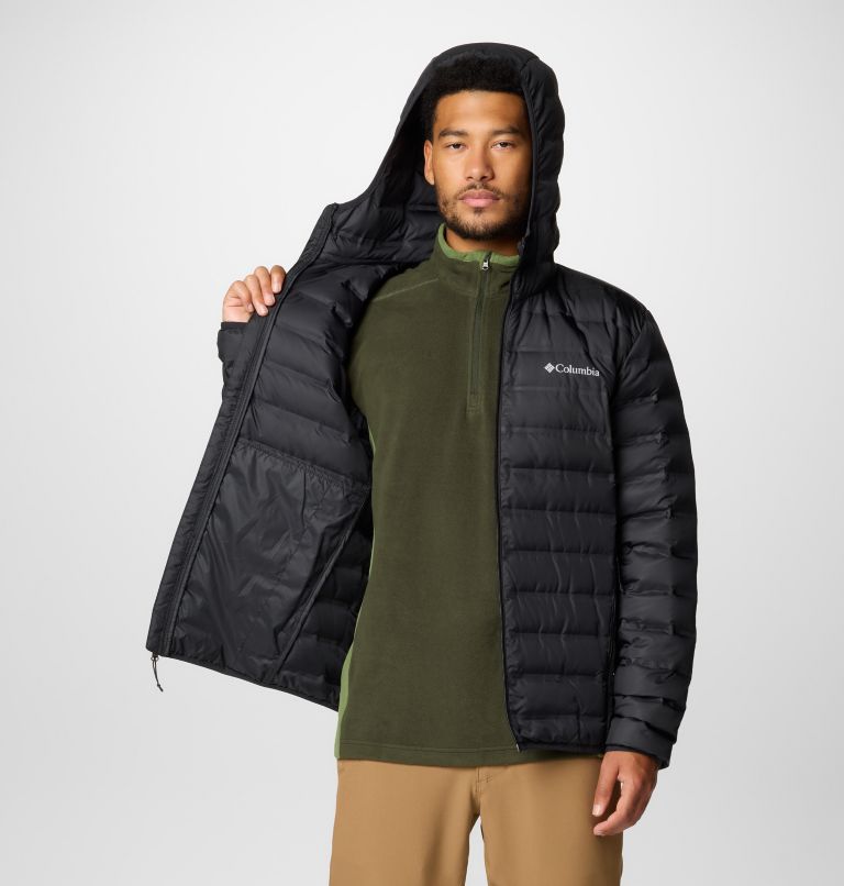 Black Men Columbia Lake 22™ II Hooded Puffer Jacket | 88157438