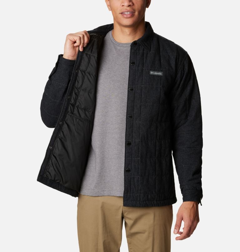 Black Men Columbia Landroamer™ Quilted Shirt Jackets | 39640359