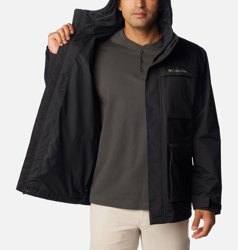 Black Men Columbia Landroamer™ Waterproof Jackets | 44747785