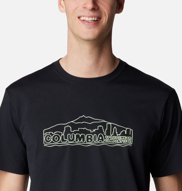 Black Men Columbia Legend Trail™ Technical T Shirts | 25682901