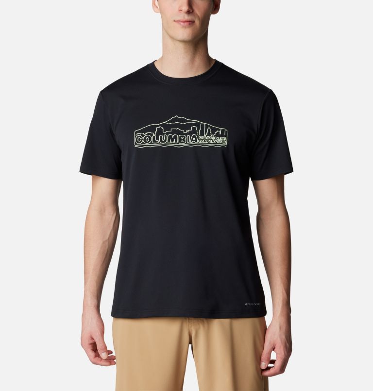 Black Men Columbia Legend Trail™ Technical T Shirts | 25682901