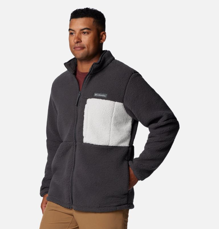 Black Men Columbia Mountainside™ Heavyweight Fleece Jackets | 92025214