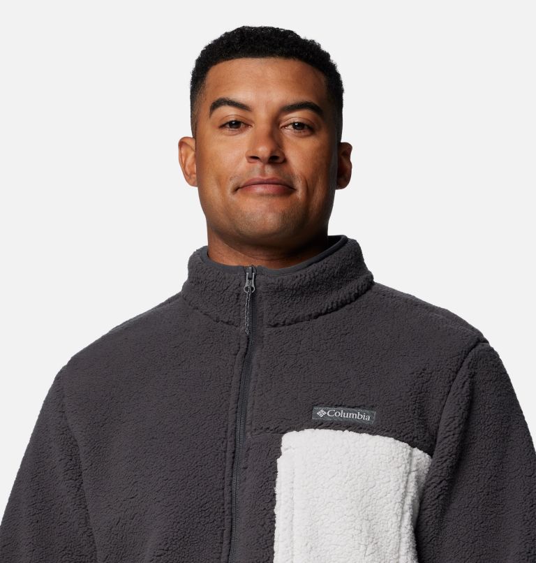 Black Men Columbia Mountainside™ Heavyweight Fleece Jackets | 92025214