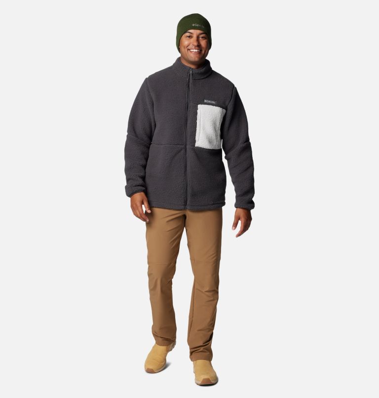 Black Men Columbia Mountainside™ Heavyweight Fleece Jackets | 92025214