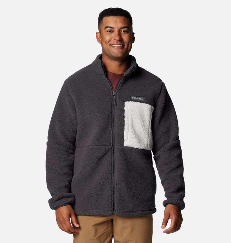 Black Men Columbia Mountainside™ Heavyweight Fleece Jackets | 92025214