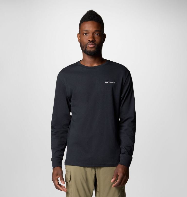 Black Men Columbia North Cascades™ Long Sleeve T Shirts | 23119486