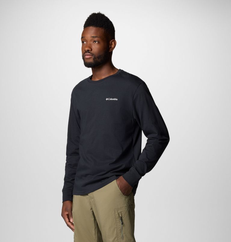 Black Men Columbia North Cascades™ Long Sleeve T Shirts | 23119486