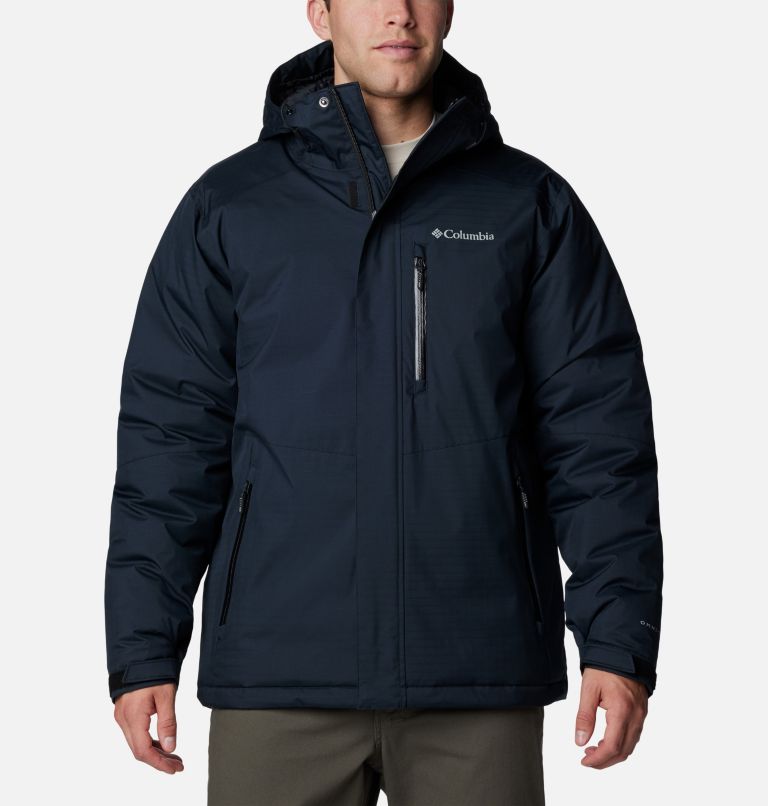 Black Men Columbia Oak Harbor™ II Insulated Waterproof Jackets | 28958131