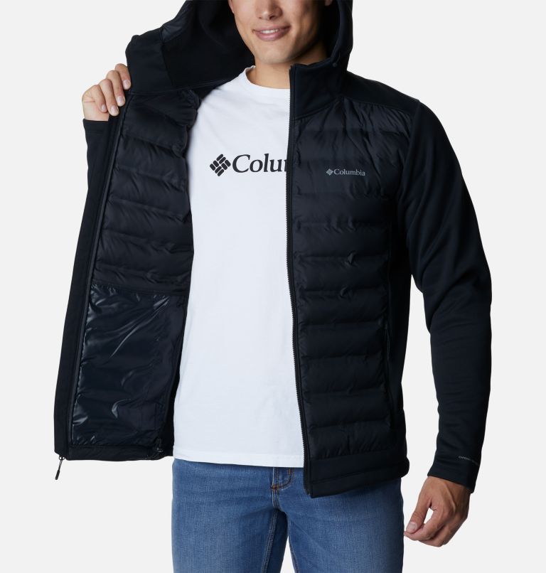 Black Men Columbia Out-Shield™ II Hybrid Insulated Puffer Jacket | 80615853