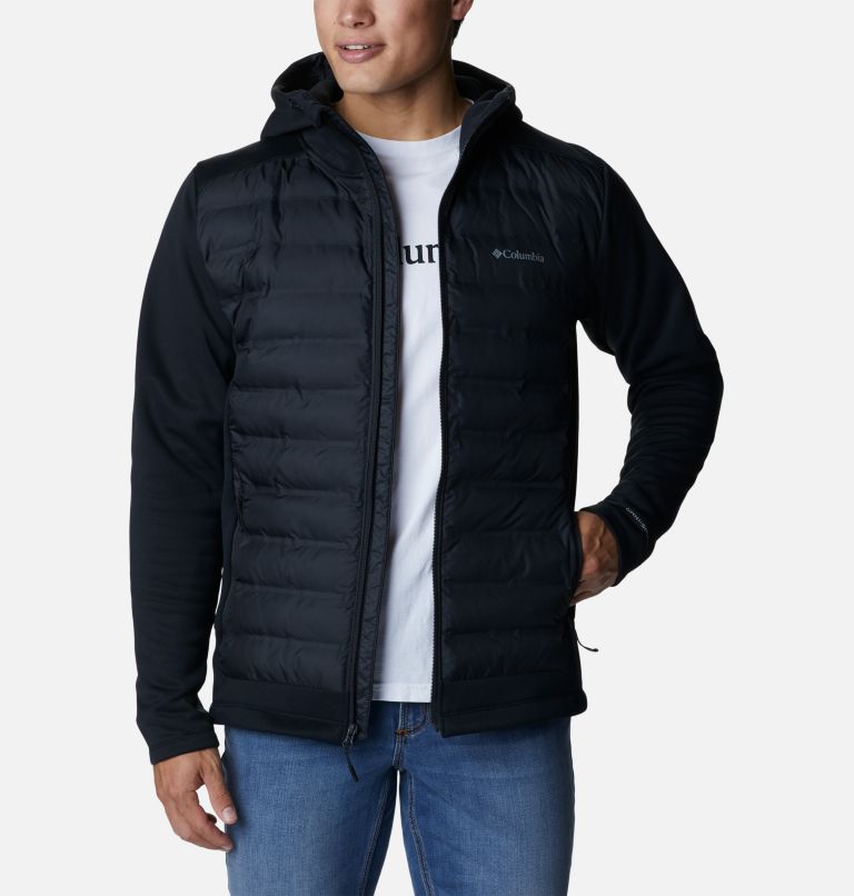 Black Men Columbia Out-Shield™ II Hybrid Insulated Puffer Jacket | 80615853