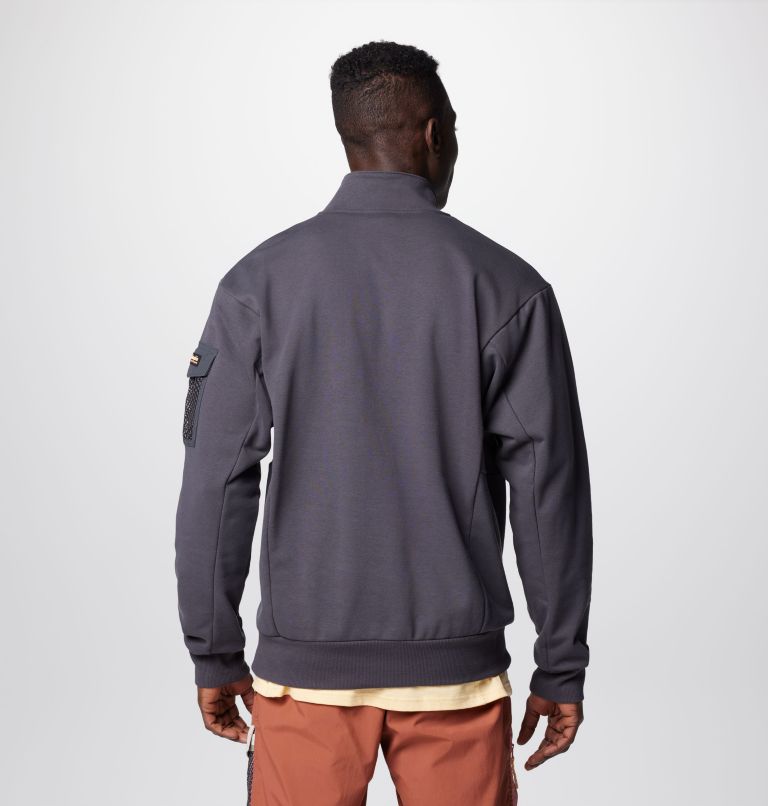 Black Men Columbia Painted Peak™ Half Zip Fleece Jackets | 89014719