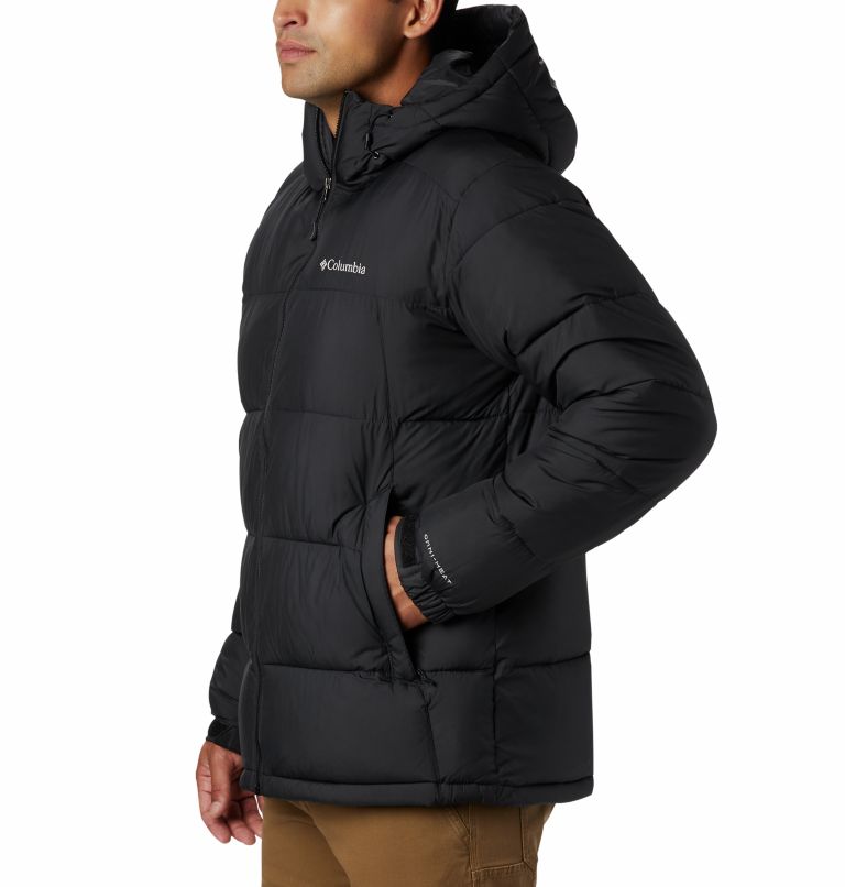 Black Men Columbia Pike Lake™ Hooded Puffer Jacket | 66330127