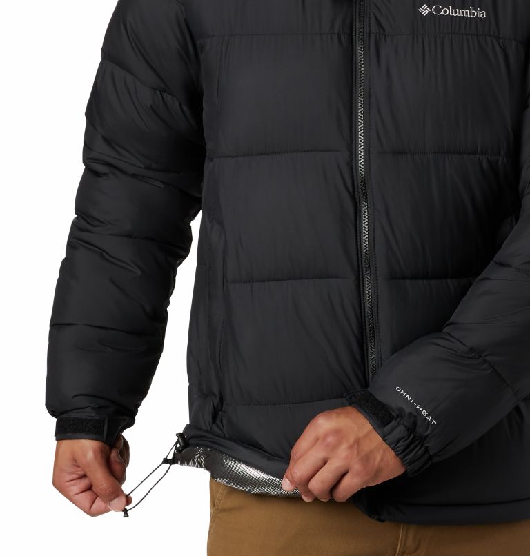 Black Men Columbia Pike Lake™ Hooded Puffer Jacket | 66330127