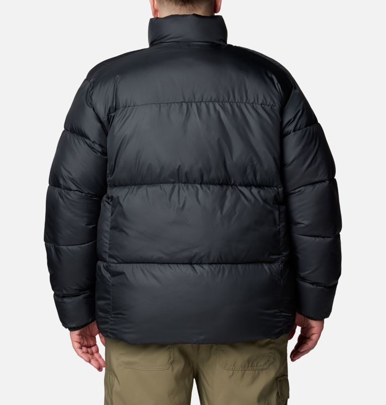 Black Men Columbia Puffect™ III Insulated Extended Size Puffer Jacket | 10171083