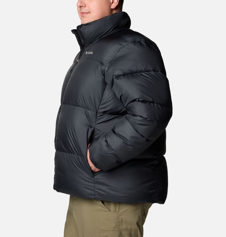 Black Men Columbia Puffect™ III Insulated Extended Size Puffer Jacket | 10171083