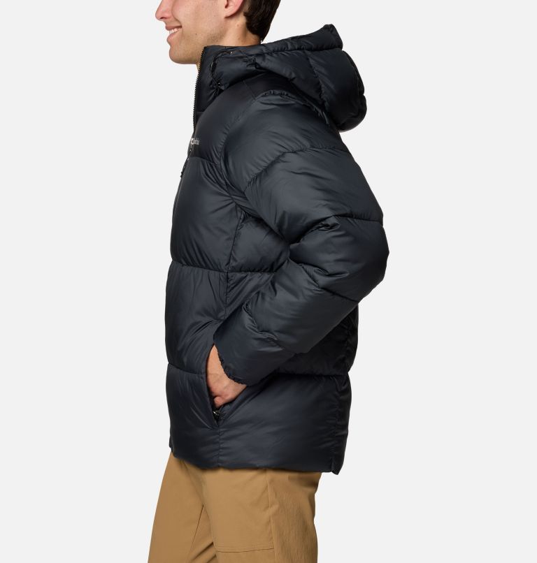 Black Men Columbia Puffect™ II Hooded Puffer Jacket | 19822428