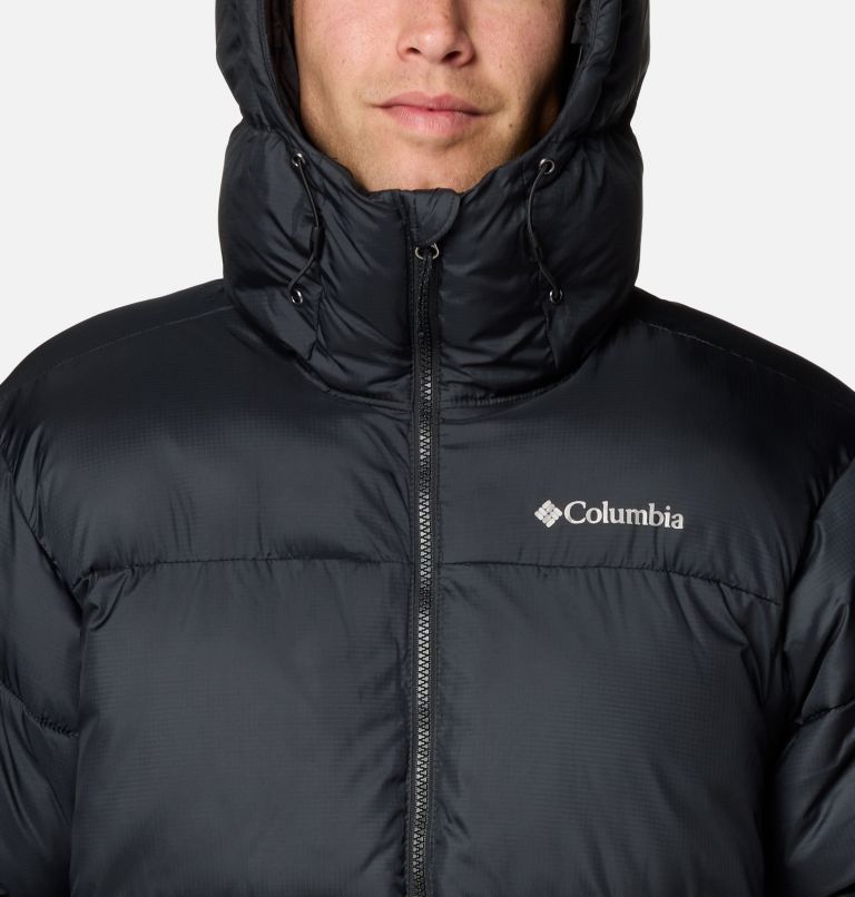 Black Men Columbia Puffect™ II Hooded Puffer Jacket | 19822428