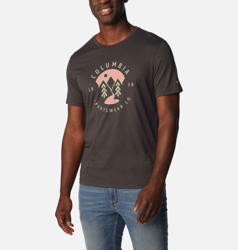 Black Men Columbia Rapid Ridge™ Graphic T Shirts | 78816845