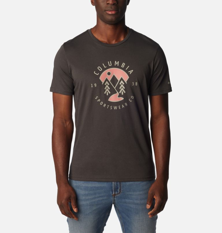 Black Men Columbia Rapid Ridge™ Graphic T Shirts | 78816845