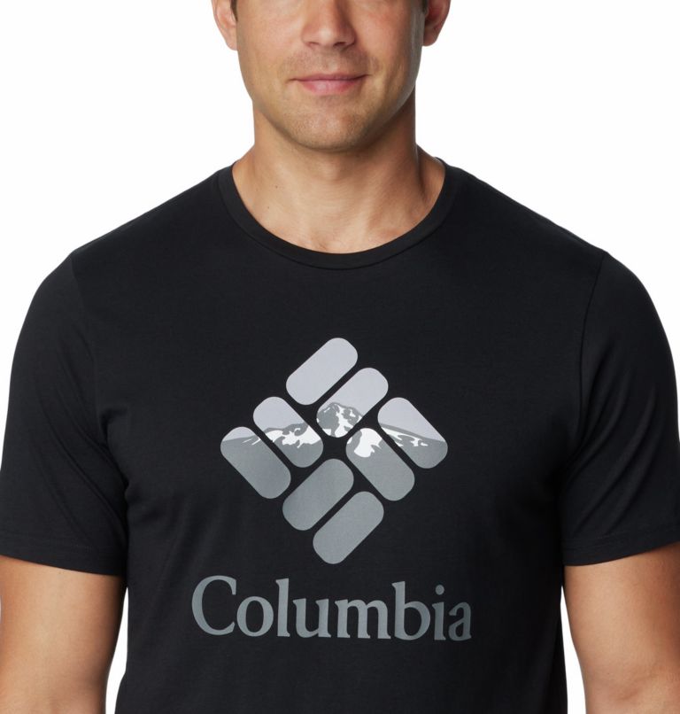 Black Men Columbia Rapid Ridge™ Graphic T Shirts | 34073718