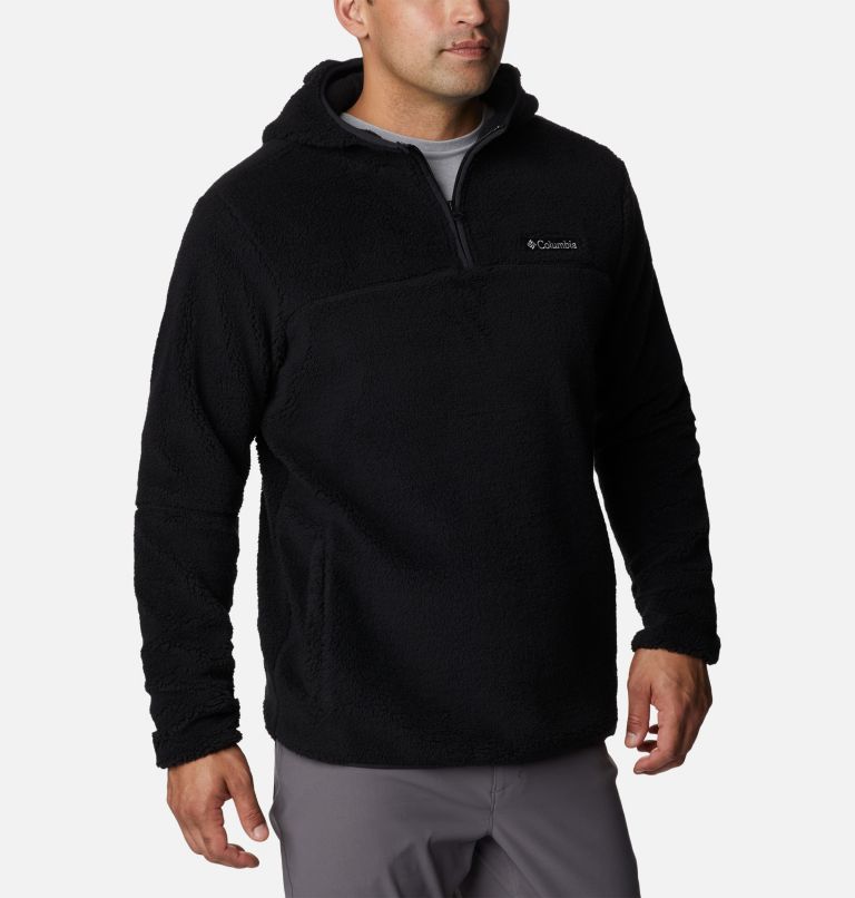 Black Men Columbia Rugged Ridge™ III Sherpa Pullover Hoodie | 69626714