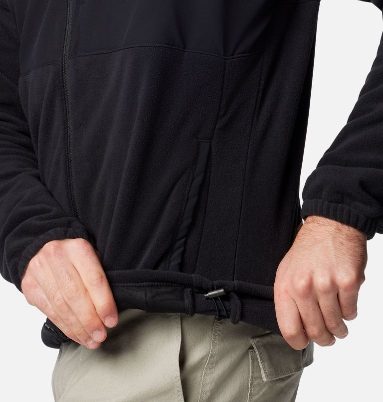 Black Men Columbia Sage Peak™ Fleece Jackets | 11767282