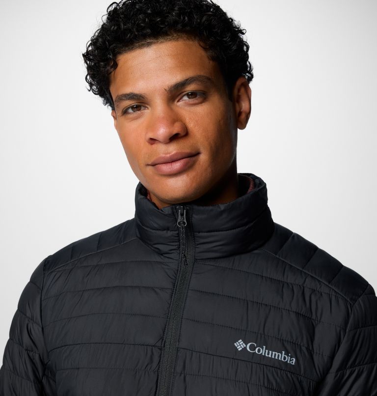 Black Men Columbia Silver Falls™ II Packable Insulated Puffer Jacket | 70609067