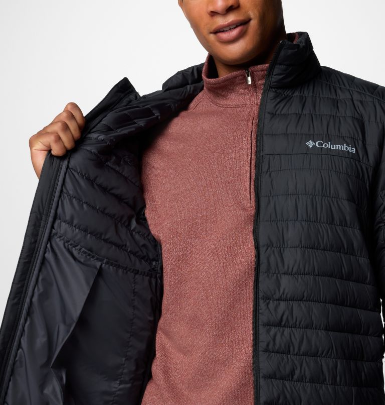 Black Men Columbia Silver Falls™ II Packable Insulated Puffer Jacket | 70609067