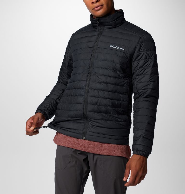 Black Men Columbia Silver Falls™ II Packable Insulated Puffer Jacket | 70609067