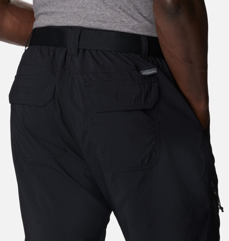 Black Men Columbia Silver Ridge™ Utility Walking Shorts | 51654656