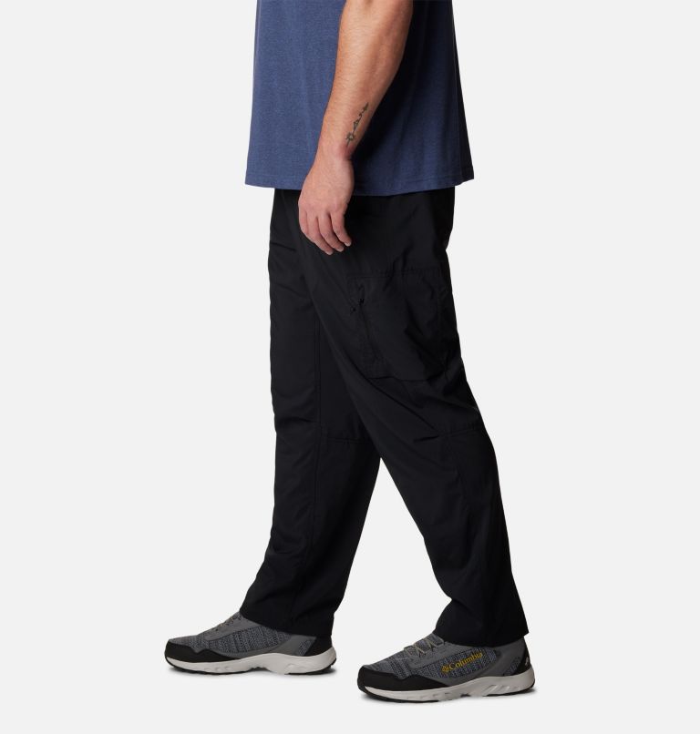 Black Men Columbia Silver Ridge™ Utility Extended Size Hiking Pants | 48229955