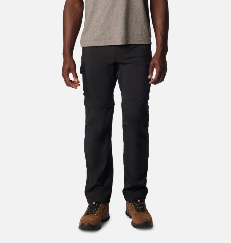 Black Men Columbia Silver Ridge™ Utility Convertible Walking Hiking Pants | 20654356