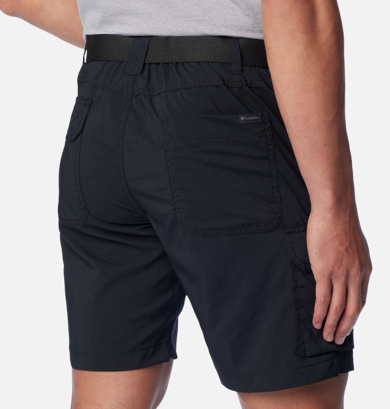 Black Men Columbia Silver Ridge™ Utility Cargo Walking Shorts | 94067778