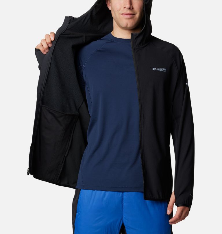 Black Men Columbia Spectre Ridge™ II Technical Hooded Fleece Jackets | 68876503