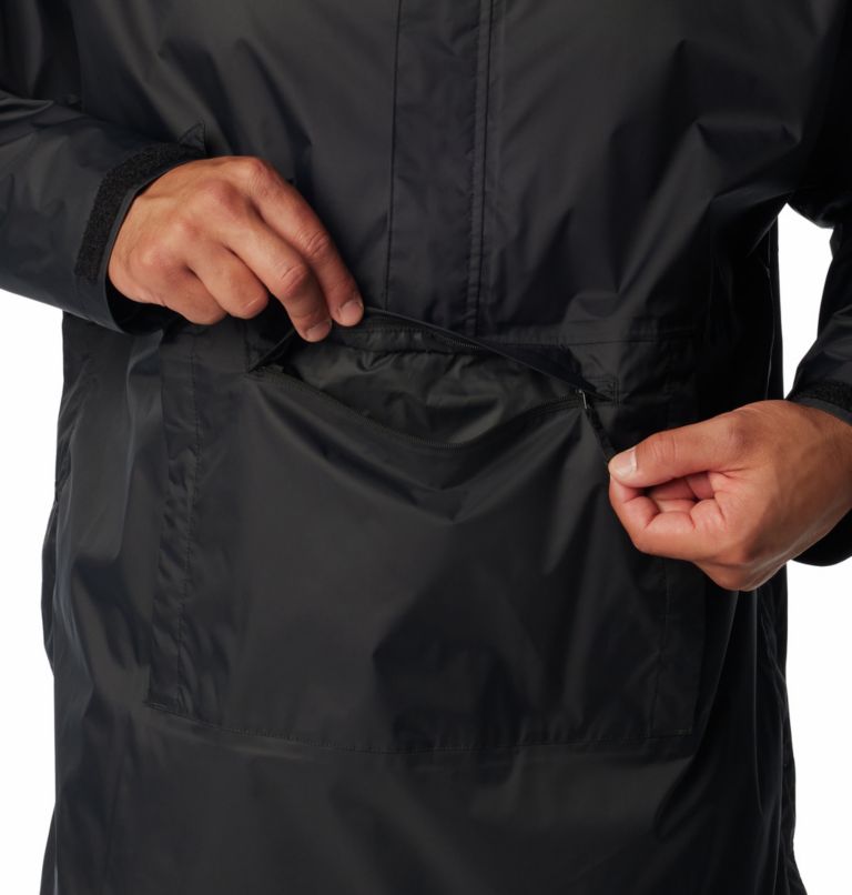 Black Men Columbia Ten Falls™ Packable Waterproof Ponchos | 61776039