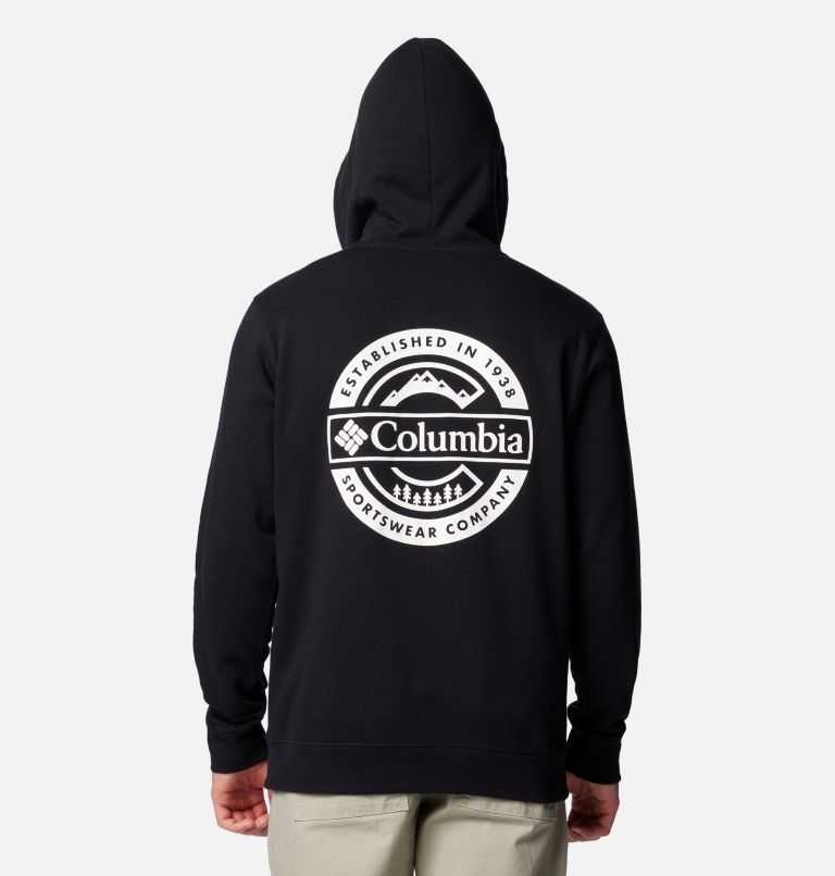 Black Men Columbia Trek™ Graphic Hoodie | 98414343