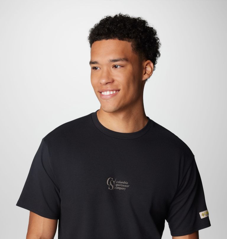 Black Men Columbia Wallowa™ Graphic T Shirts | 48164405