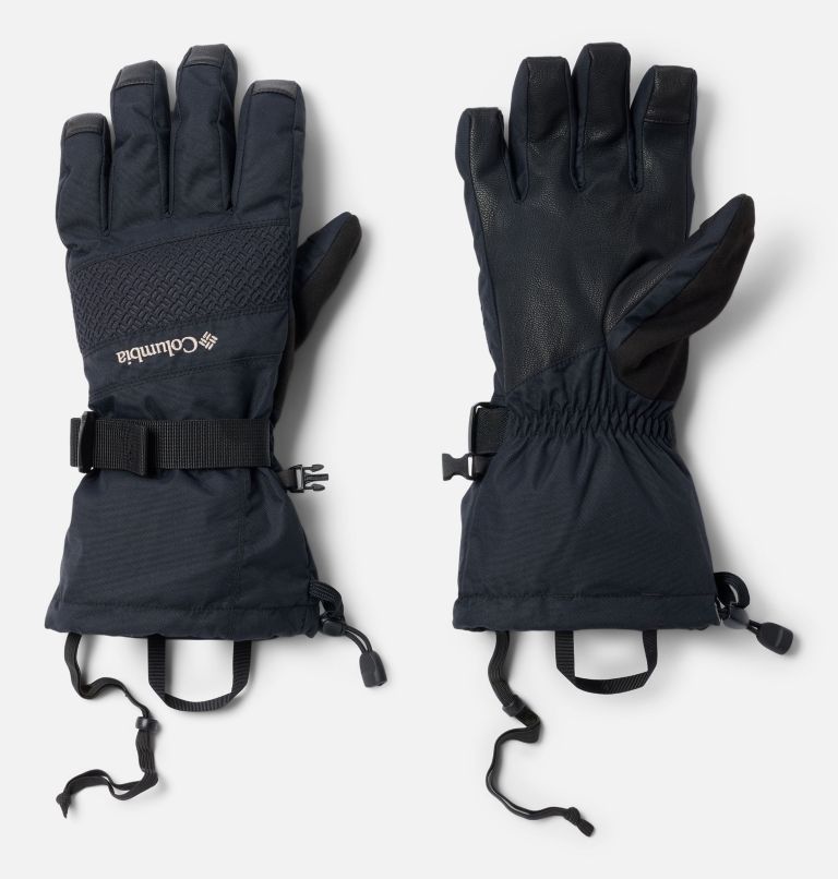 Black Men Columbia Whirlibird™ II Waterproof Ski Gloves | 29998343