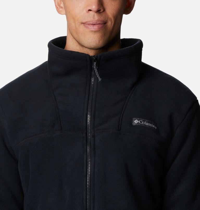 Black Men Columbia Winter Pass™ Full Zip Fleece Jackets | 63947067