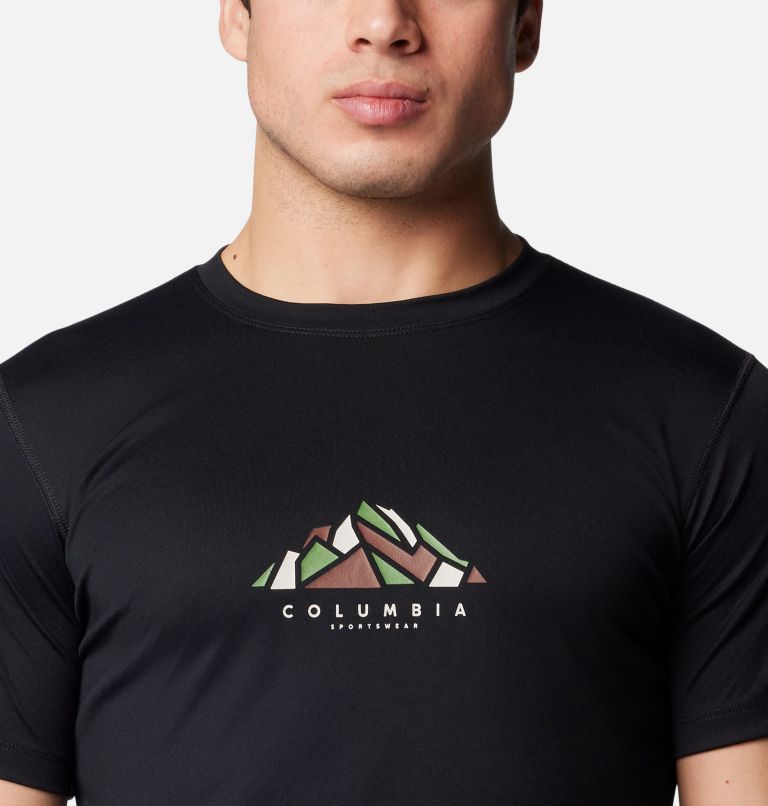 Black Men Columbia Zero Rules™ Technical T Shirts | 27944122