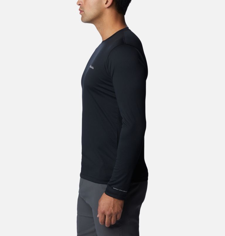 Black Men Columbia Zero Rules™ Technical Long Sleeve T Shirts | 53624999