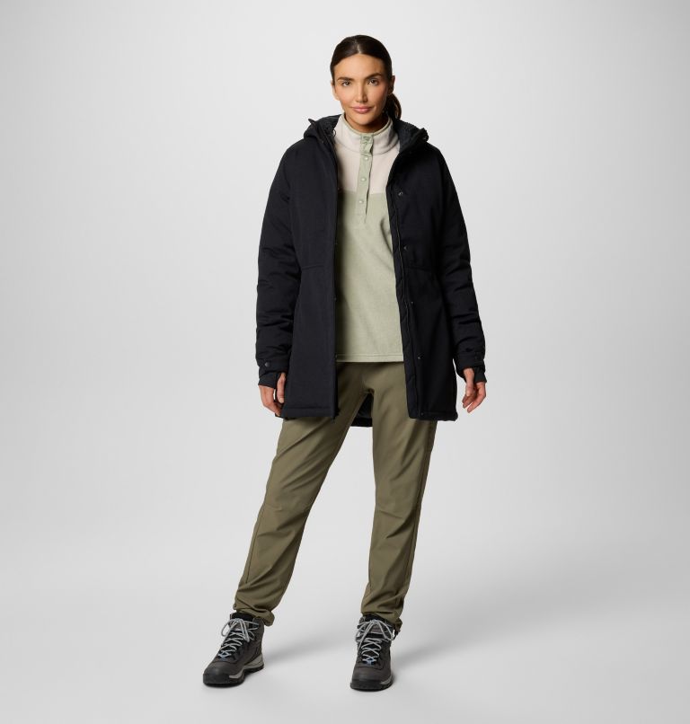 Black Women Columbia Alameda Ridge™ Insulated Waterproof Parka | 33434679