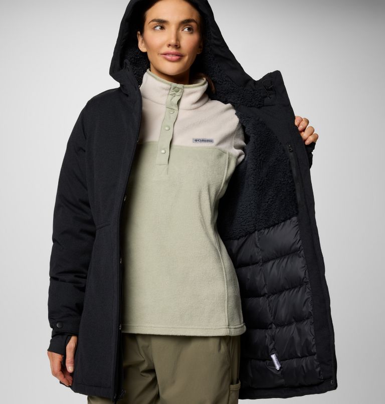 Black Women Columbia Alameda Ridge™ Insulated Waterproof Parka | 33434679